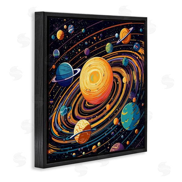 Stupell Industries Creative Studio | Planet Illustration Spiral