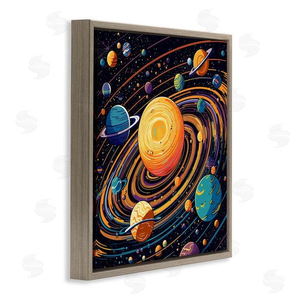 Stupell Industries Creative Studio | Planet Illustration Spiral