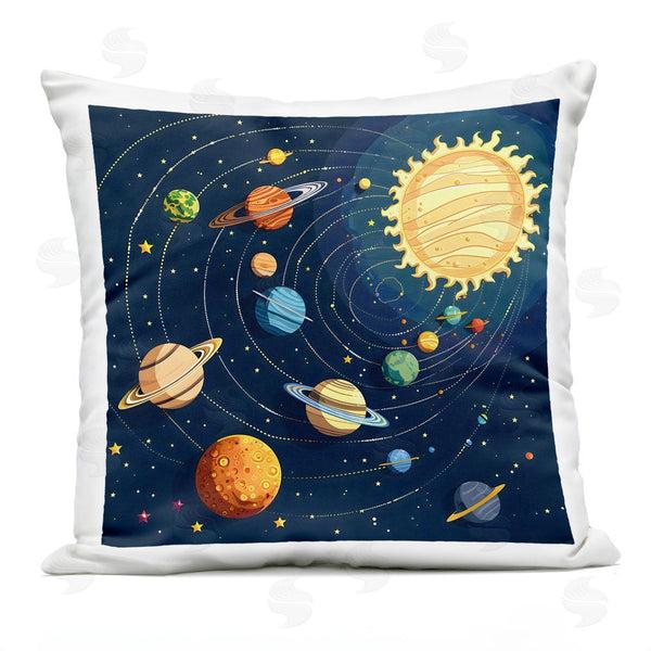 Stupell Industries Creative Studio | Planets Around The Sun Throw Pillow
