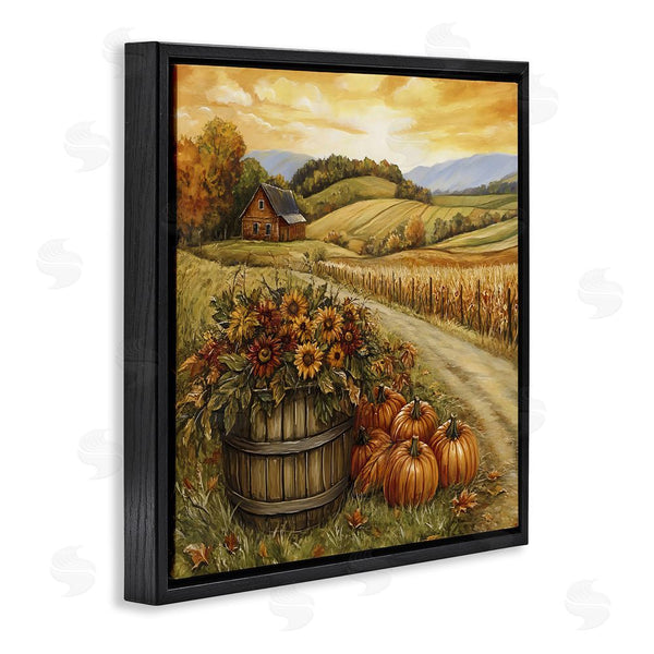 Stupell Industries Creative Studio | Pumpkin Farm & Sunflowers Wall Art
