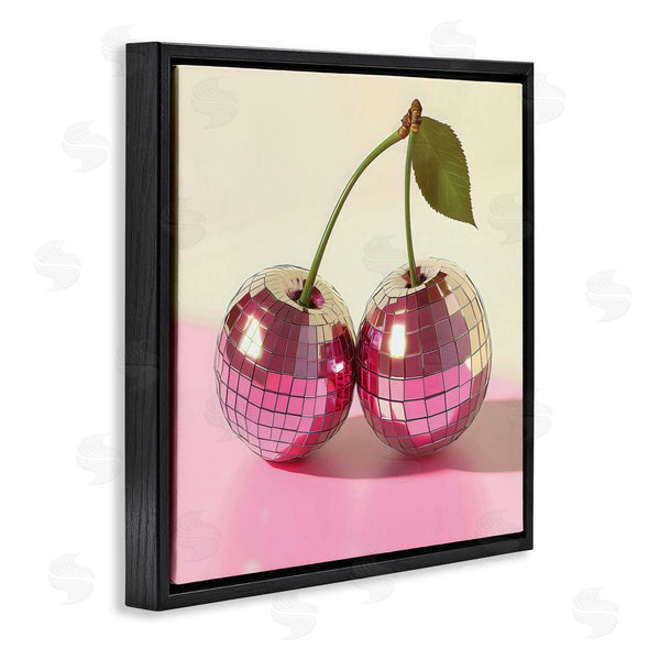 Stupell Industries Creative Studio | Retro Disco Cherries Gleam