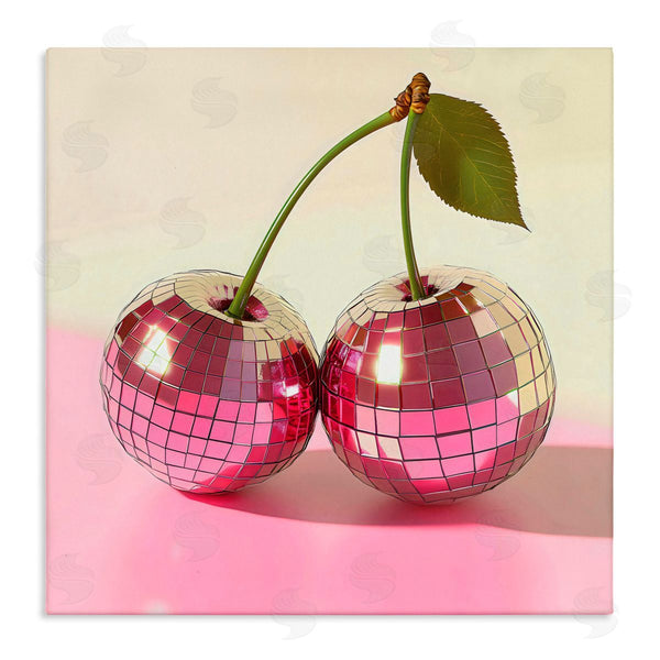 stupell industries Creative Studio | Retro Disco Cherries Gleam
