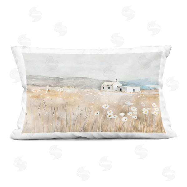 stupell industries Creative Studio | Rustic Landscape Pasture Printed Throw Pillow