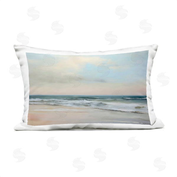 Stupell Industries Creative Studio | Sandy Shore In Neutrals Printed Throw Pillow