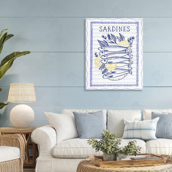 Stupell Industries Creative Studio | Sardines Pile With Lemons