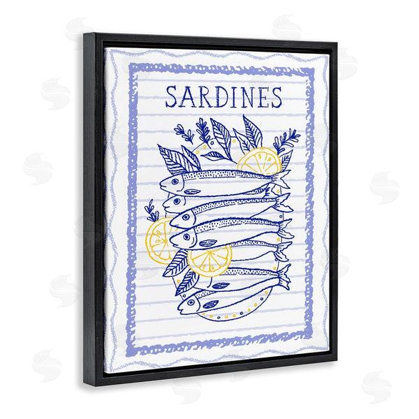 Stupell Industries Creative Studio | Sardines Pile With Lemons