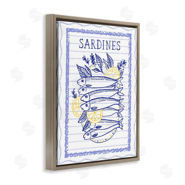 Stupell Industries Creative Studio | Sardines Pile With Lemons