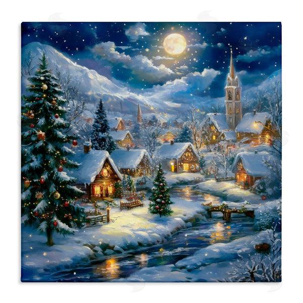 stupell industries Creative Studio | Snow Covered Village Wall Art