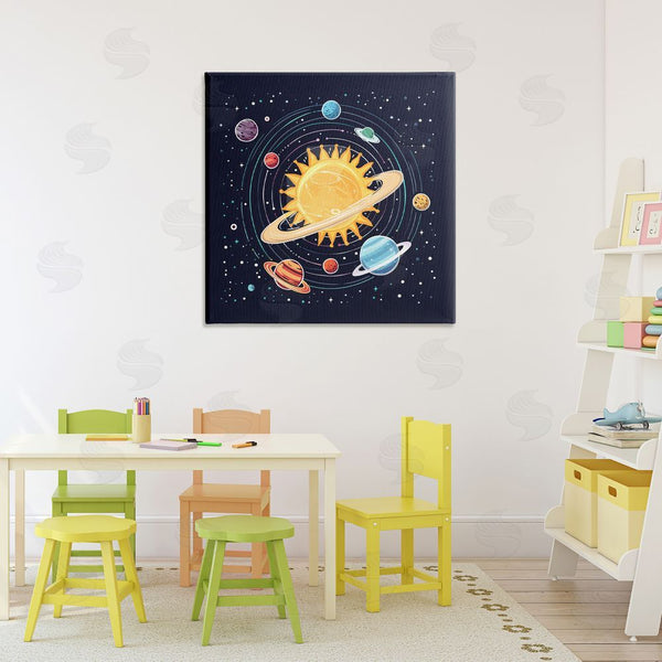 Stupell Industries Creative Studio | Solar System Planets Orbit