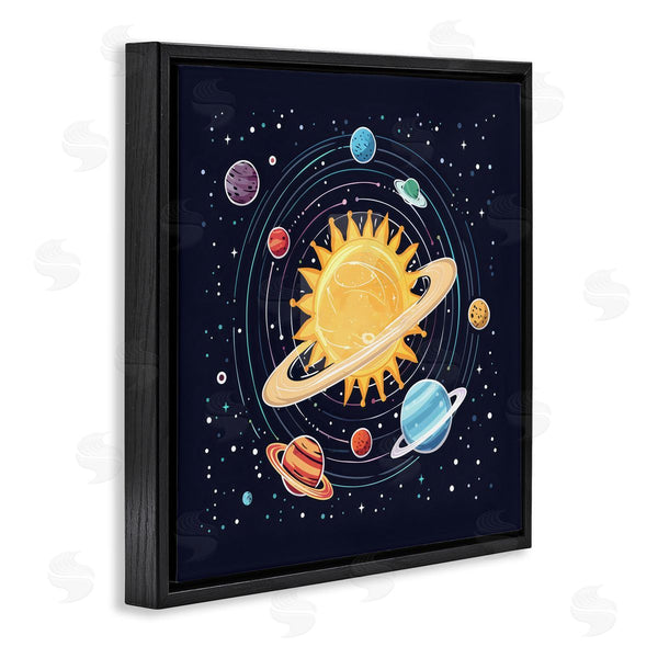 Stupell Industries Creative Studio | Solar System Planets Orbit