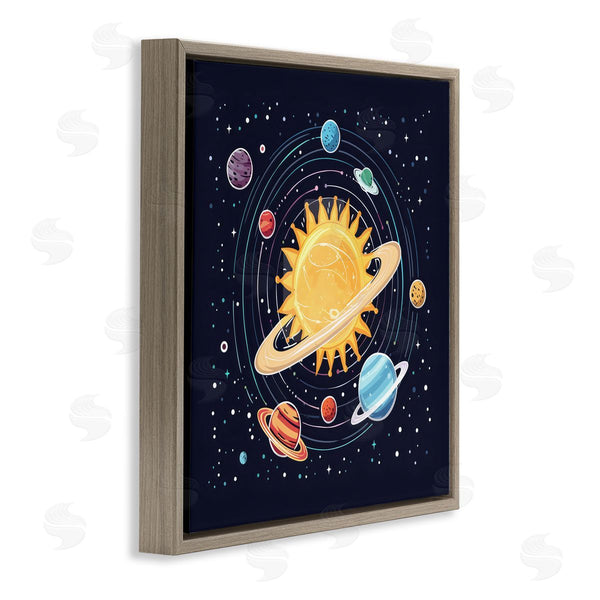 Stupell Industries Creative Studio | Solar System Planets Orbit