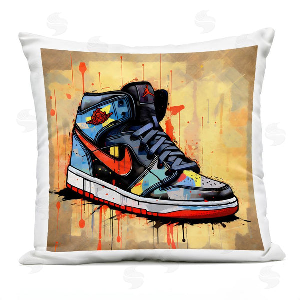 Stupell Industries Creative Studio | Sporty Sneaker Drips Throw Pillow