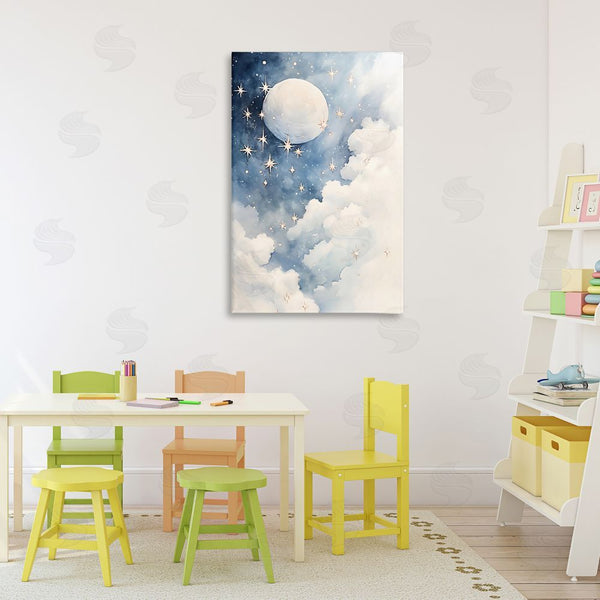Stupell Industries Creative Studio | Starry Night With Dreamy Clouds Wall Art
