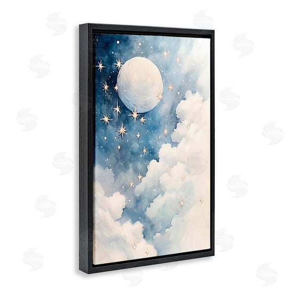 Stupell Industries Creative Studio | Starry Night With Dreamy Clouds Wall Art