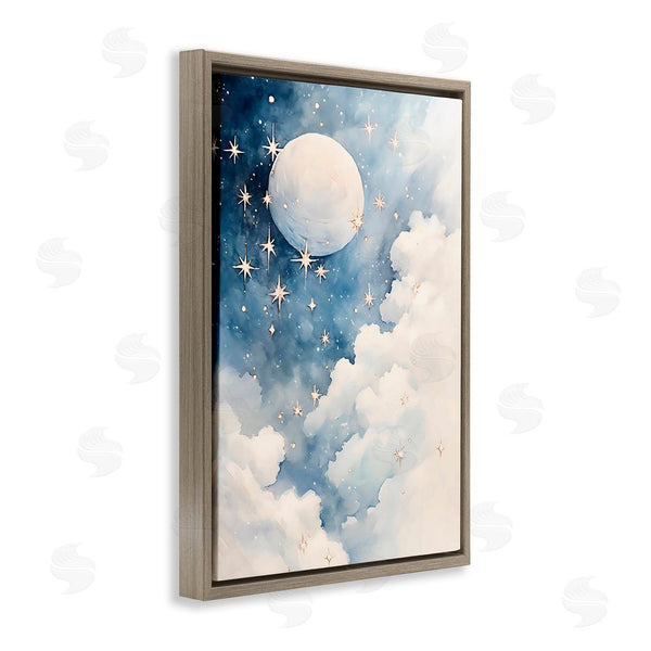 Stupell Industries Creative Studio | Starry Night With Dreamy Clouds Wall Art