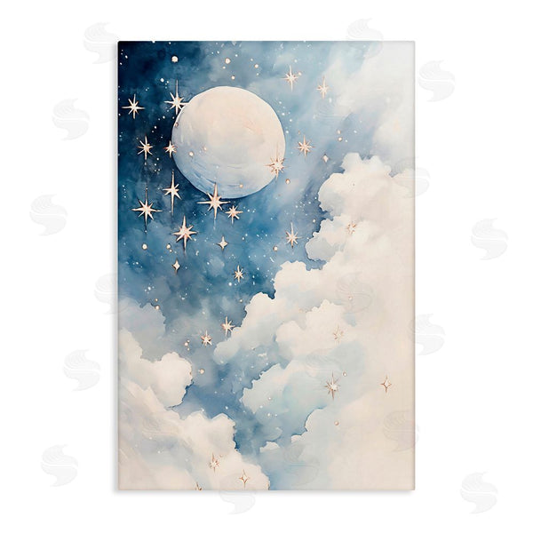 stupell industries Creative Studio | Starry Night with Dreamy Clouds Wall Art