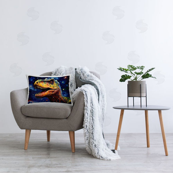 Stupell Industries Creative Studio | Starry Sky Dinosaur Throw Pillow