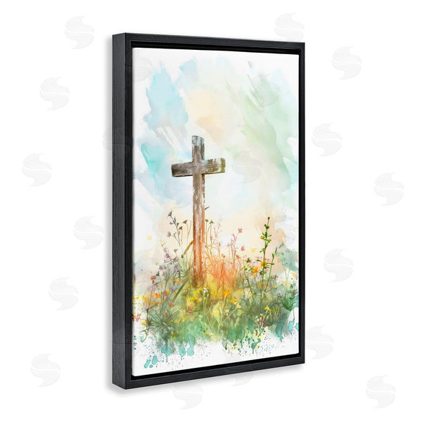 Stupell Industries Creative Studio | Sunlit Faith And Flowers Wall Art