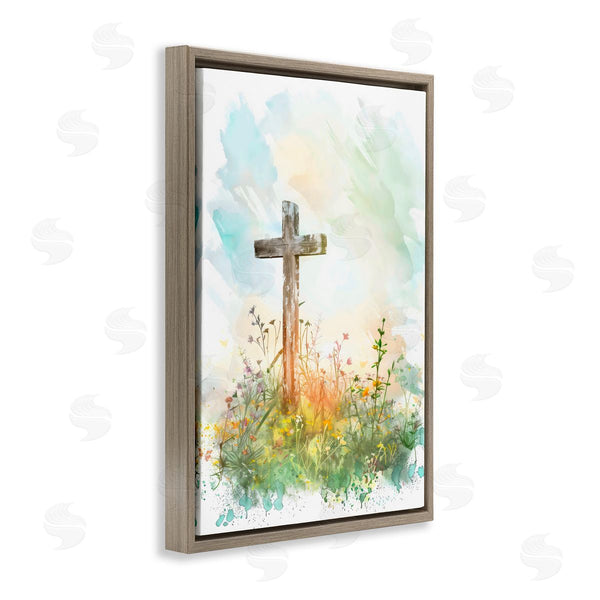 Stupell Industries Creative Studio | Sunlit Faith And Flowers Wall Art
