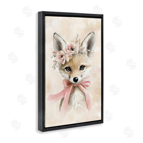Stupell Industries Creative Studio | Sweet Baby Fox With Bow Wall Art