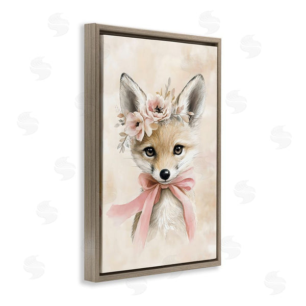 Stupell Industries Creative Studio | Sweet Baby Fox With Bow Wall Art