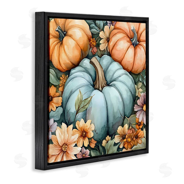 Stupell Industries Creative Studio | Three Pumpkins & Florals Wall Art