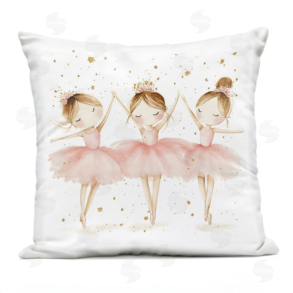 Stupell Industries Creative Studio | Trio Of Ballerinas Throw Pillow
