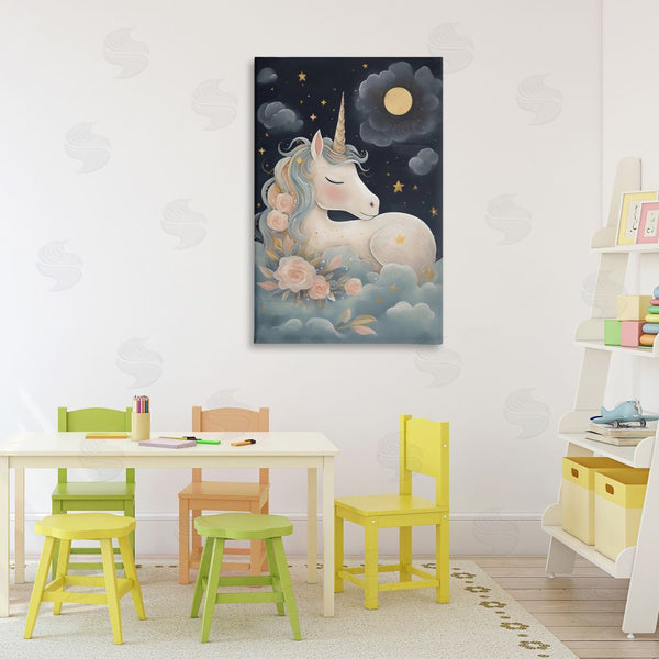 Stupell Industries Creative Studio | Unicorn Surrounded By Clouds Wall Art
