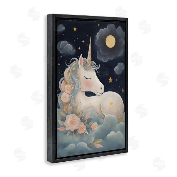Stupell Industries Creative Studio | Unicorn Surrounded By Clouds Wall Art