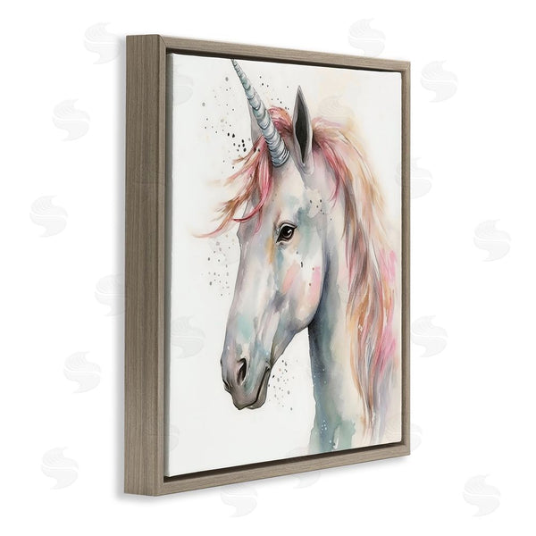 Stupell Industries Creative Studio | Unicorn With Pink Mane Wall Art