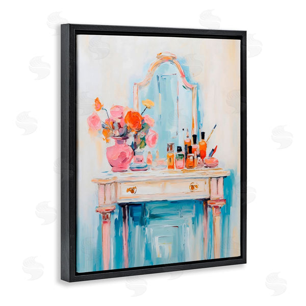 Stupell Industries Creative Studio | Vanity With Cosmetic Bottles