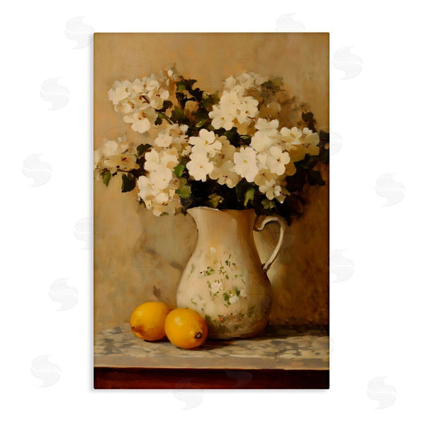 stupell industries Creative Studio | Vintage Pitcher Of Hydrangeas