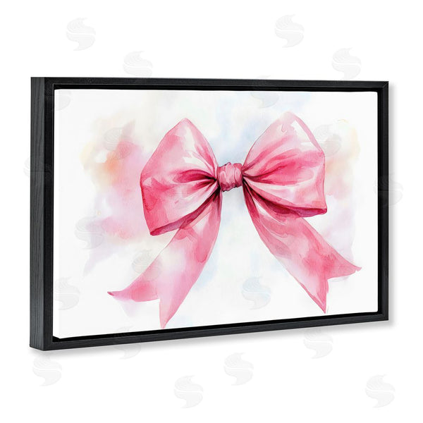Stupell Industries Creative Studio | Watercolor Fade Pink Bow Wall Art