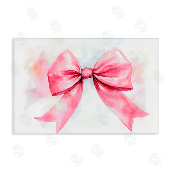 stupell industries Creative Studio | Watercolor Fade Pink Bow Wall Art