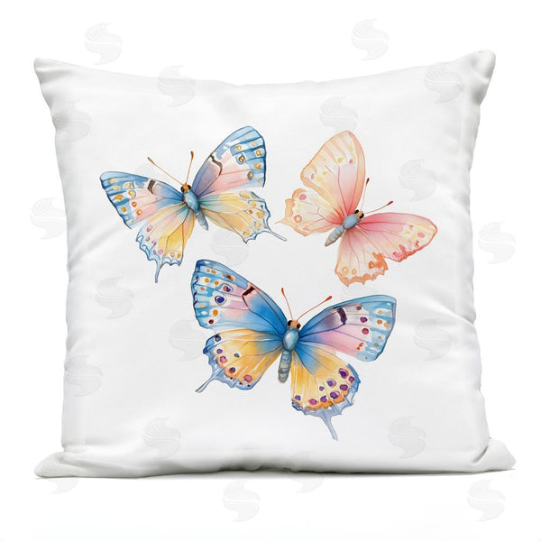 Stupell Industries Creative Studio | Whimsical Butterfly Trio Throw Pillow