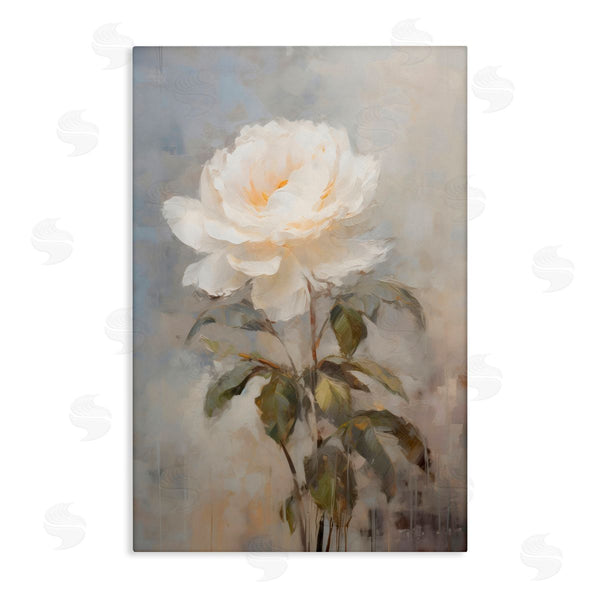 stupell industries Creative Studio | White Rose Close Up Wall Art