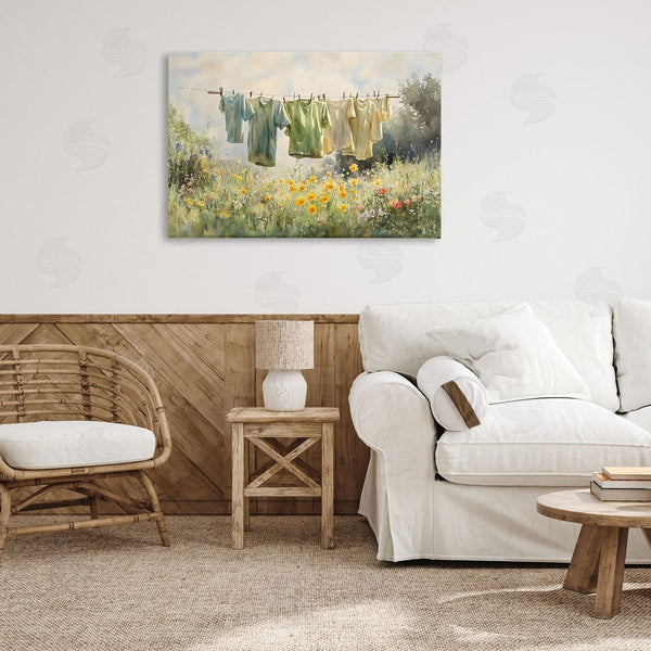 Stupell Industries Creative Studio | Wildflower & Backyard Laundry Wall Art