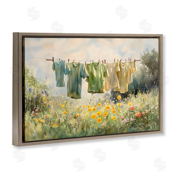Stupell Industries Creative Studio | Wildflower & Backyard Laundry Wall Art