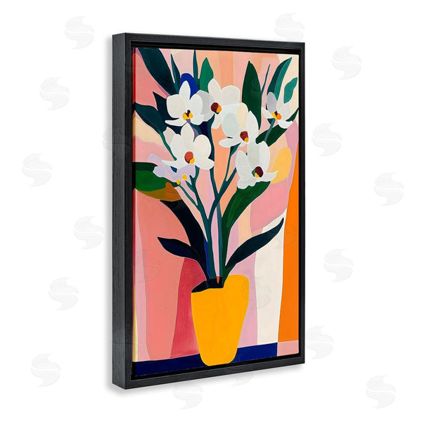 Stupell Industries Creative Studio | Yellow Vase Of Tall Flowers Wall Art
