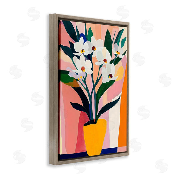 Stupell Industries Creative Studio | Yellow Vase Of Tall Flowers Wall Art