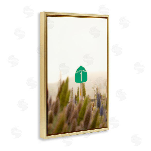 Stupell Industries Crystal Lynn Collins | California Road Sign View Wall Art