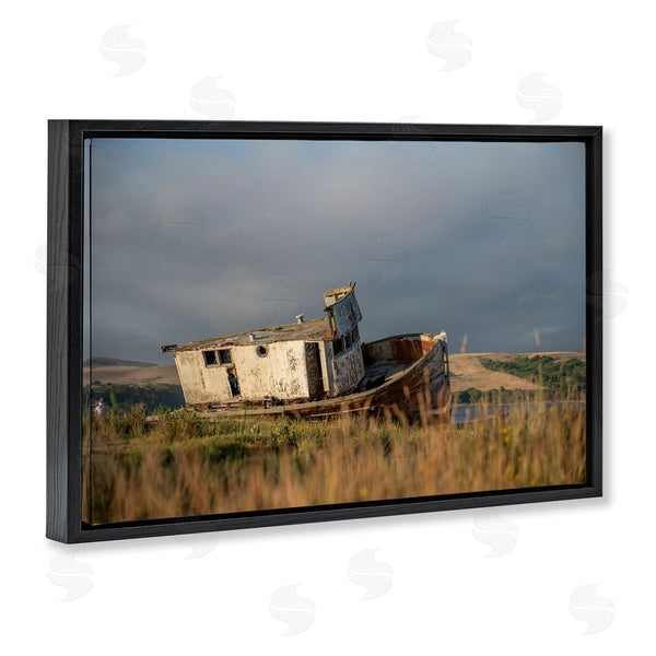 Stupell Industries Crystal Lynn Collins | Old Shipwreck On Beach