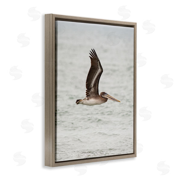 Stupell Industries Crystal Lynn Collins | Pelican Over Sea