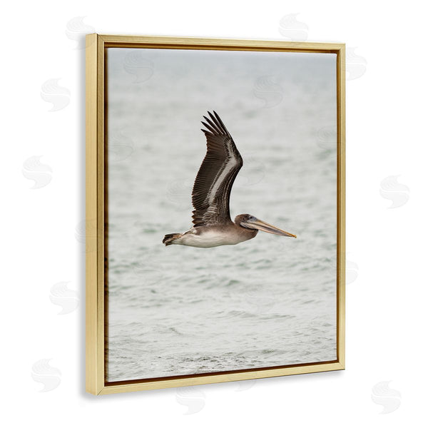 Stupell Industries Crystal Lynn Collins | Pelican Over Sea