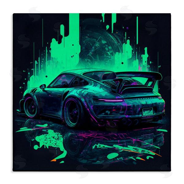 stupell industries CyberGeek Design | Urban Sports Car Neon Graffiti Wall Art