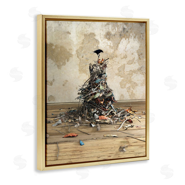 Stupell Industries Cynthia Decker | Crow Collection Bird