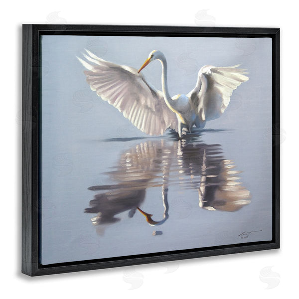 Stupell Industries D. Rust | Egret With Beautiful Wingspan