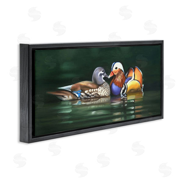 Stupell Industries D. Rust | Patterned Birds In Lake Wall Art