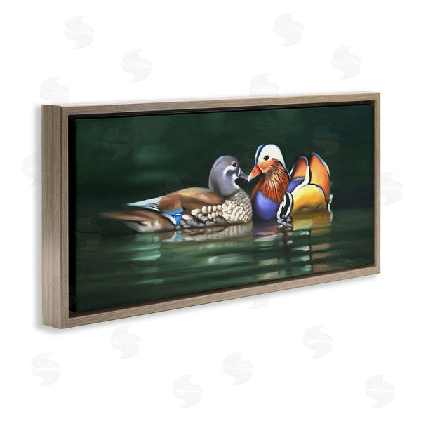 Stupell Industries D. Rust | Patterned Birds In Lake Wall Art