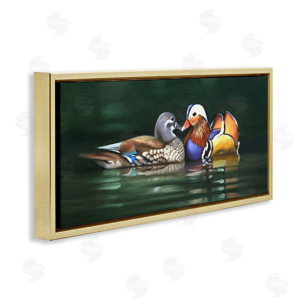 Stupell Industries D. Rust | Patterned Birds In Lake Wall Art